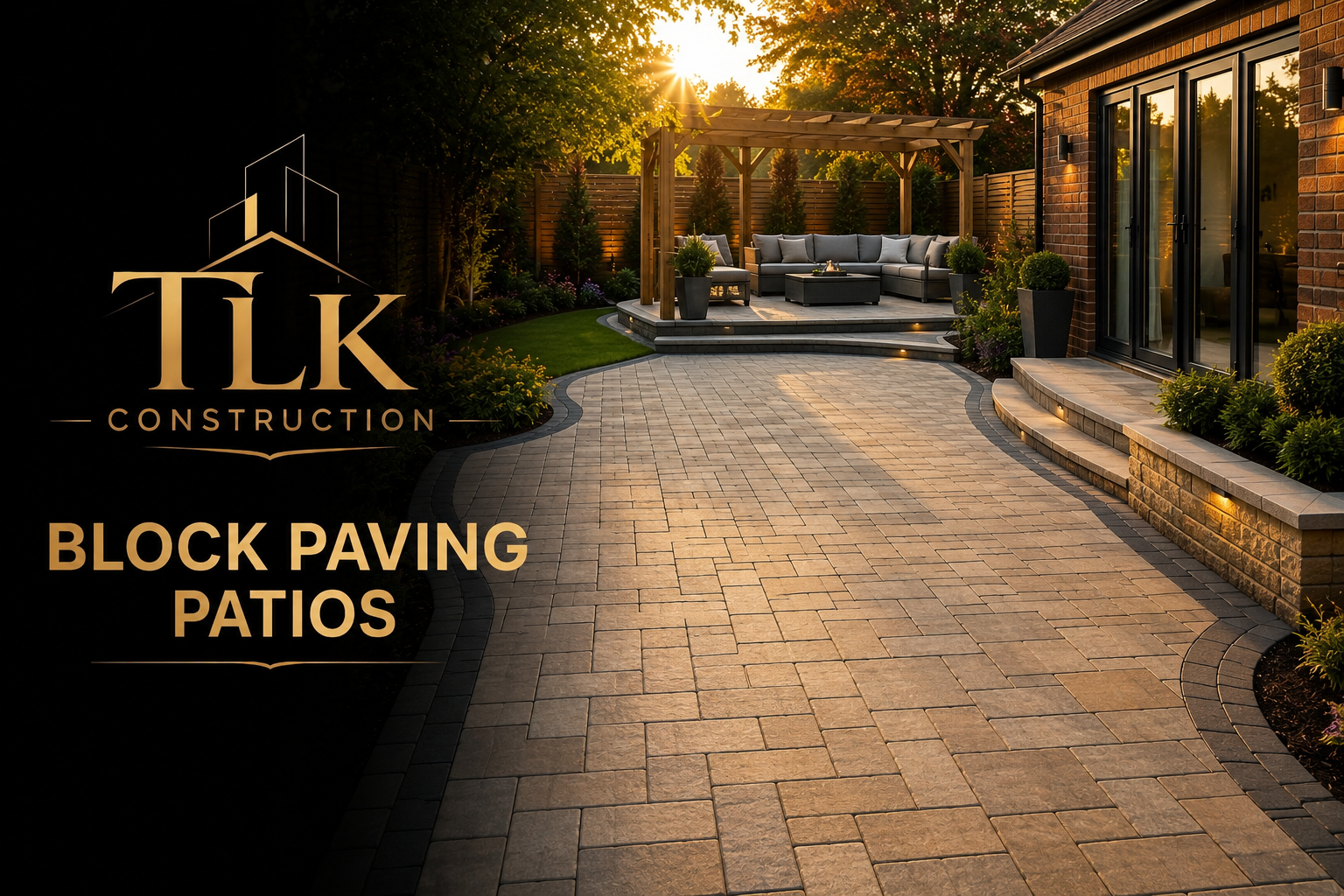 Block Paving Patios by TLK Construction
