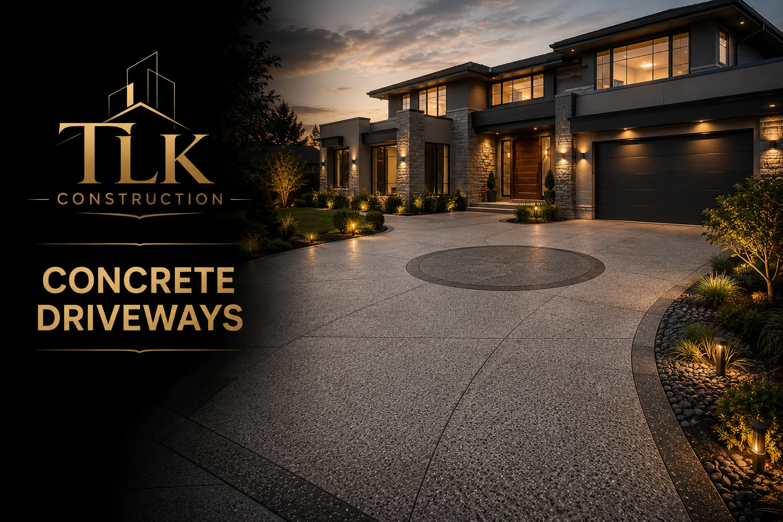 Concrete Driveways by TLK Construction