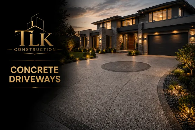 Concrete Driveways by TLK Construction