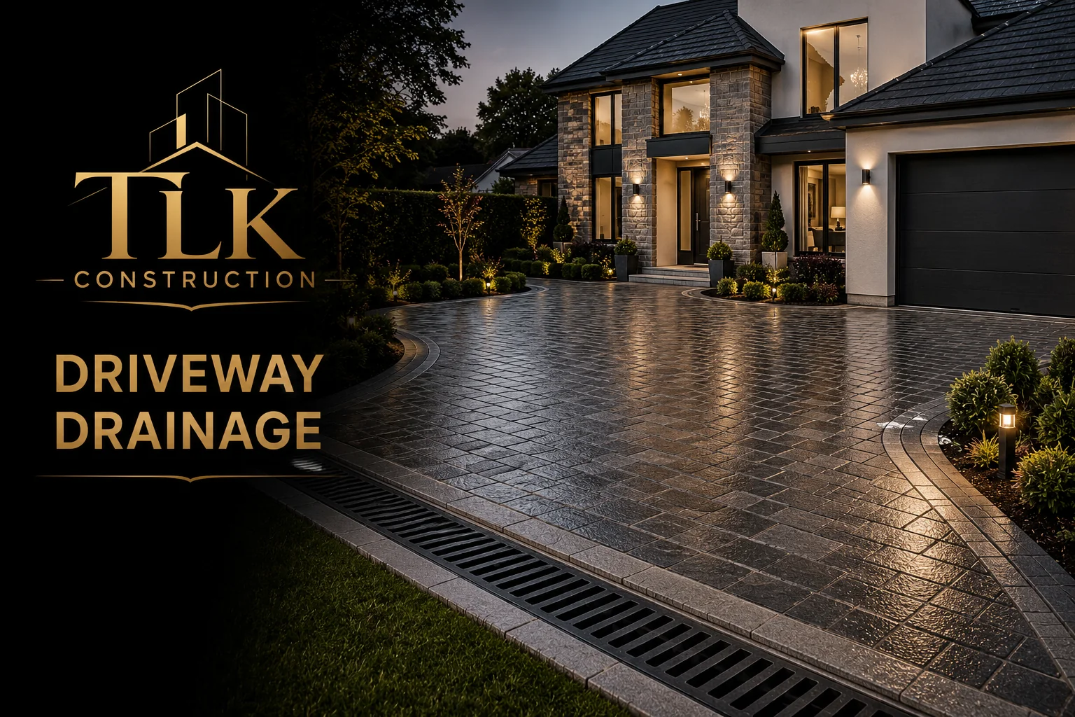 Driveway Drainage by TLK Construction