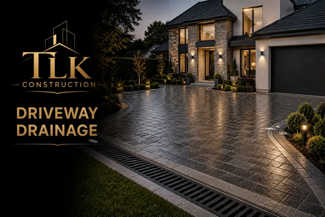 Driveway Drainage by TLK Construction