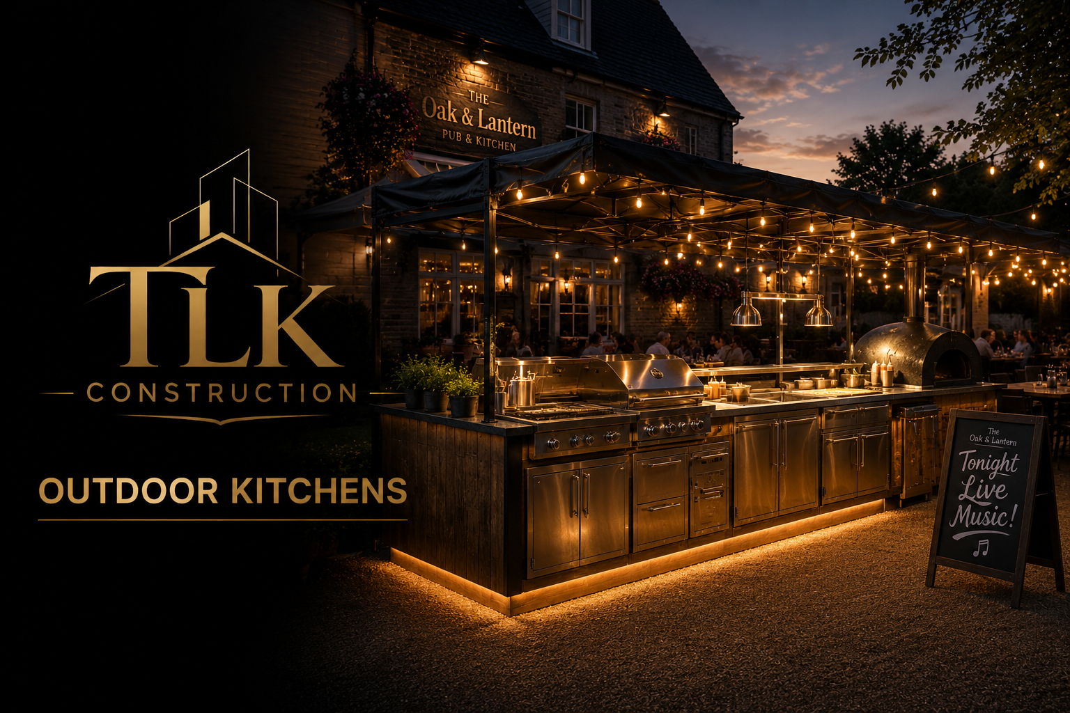 Outdoor Kitchens by TLK Construction