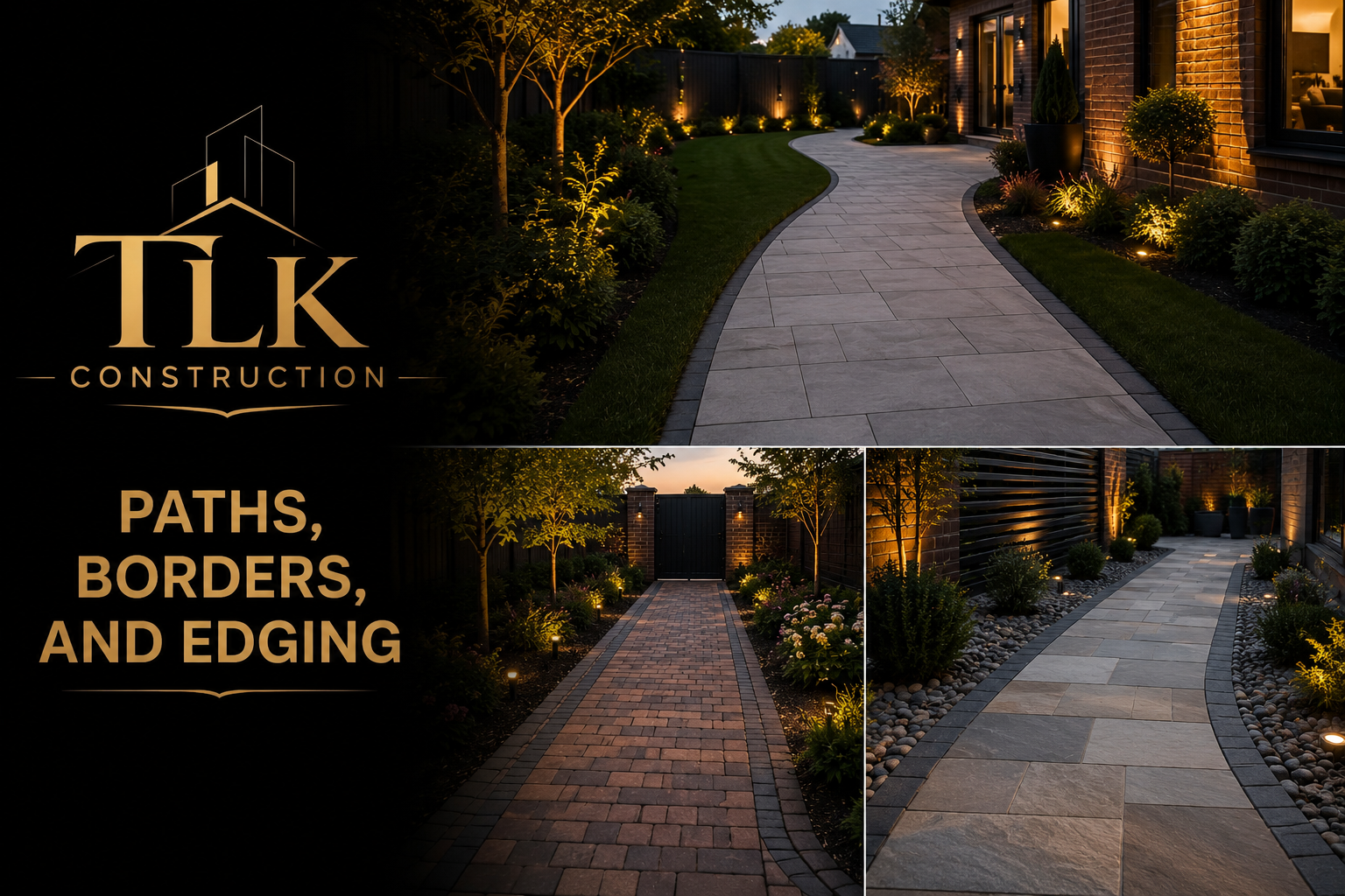 Paths, Borders & Edging by TLK Construction