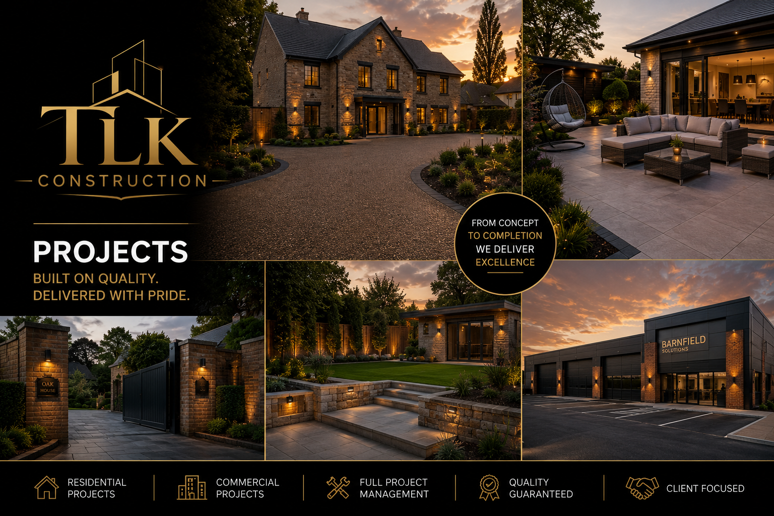 Projects by TLK Construction