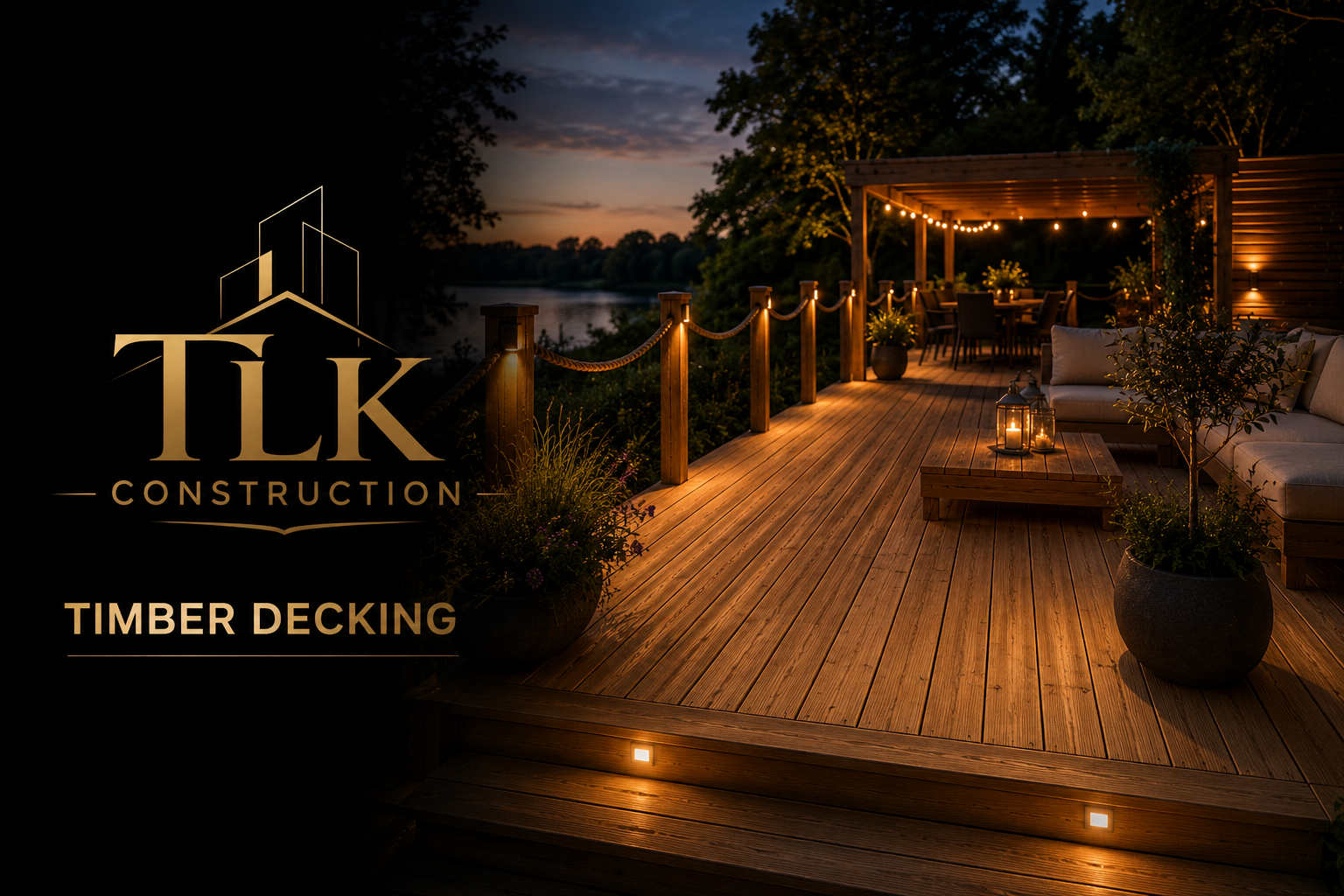 Timber Decking by TLK Construction